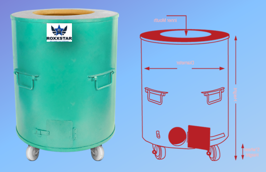 MILD STEEL ROUND TANDOOR